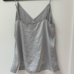 wilfred free grey silk cami